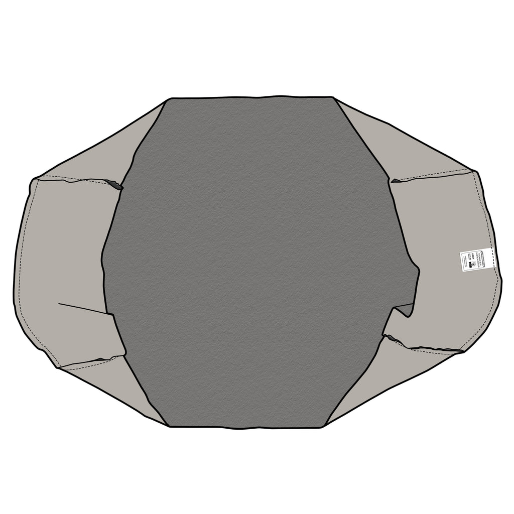 30 inch Cushion Seat Cover Grey for Thomas School Bus